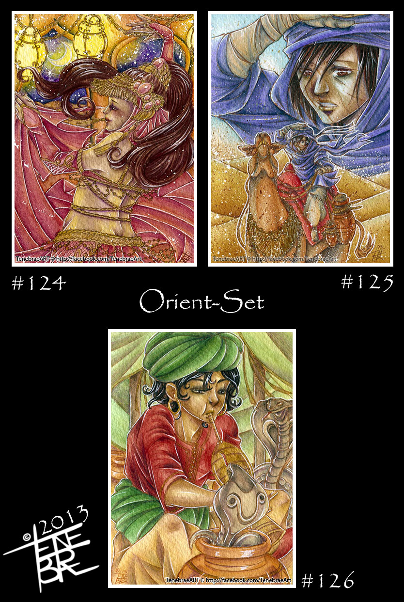 Orient ACEO-Cards