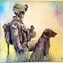 A Marine and His Dog