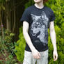 Male Model - Black Rhino Co. T-Shirt Design - Wolf