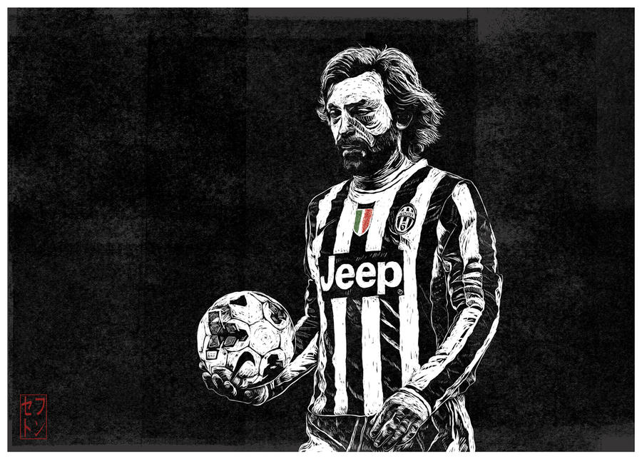 Andrea Pirlo by JackSephton
