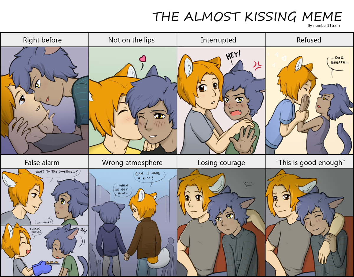 Almost Kissing Meme