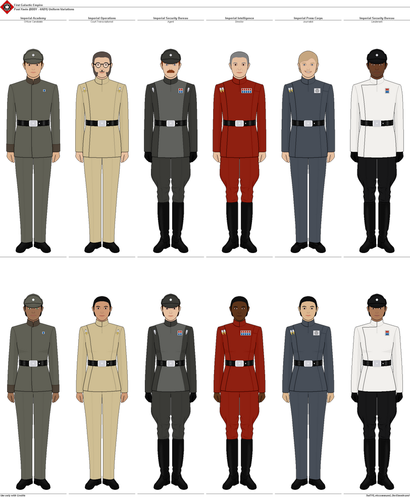 Extended Uniforms of the Galactic Empire by WhatsAHonda on DeviantArt