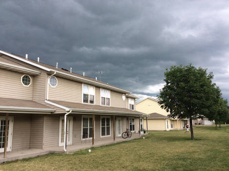 Storms clouds at another angel 