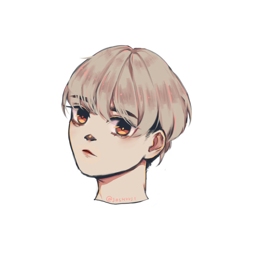 Female Headshot Drawing