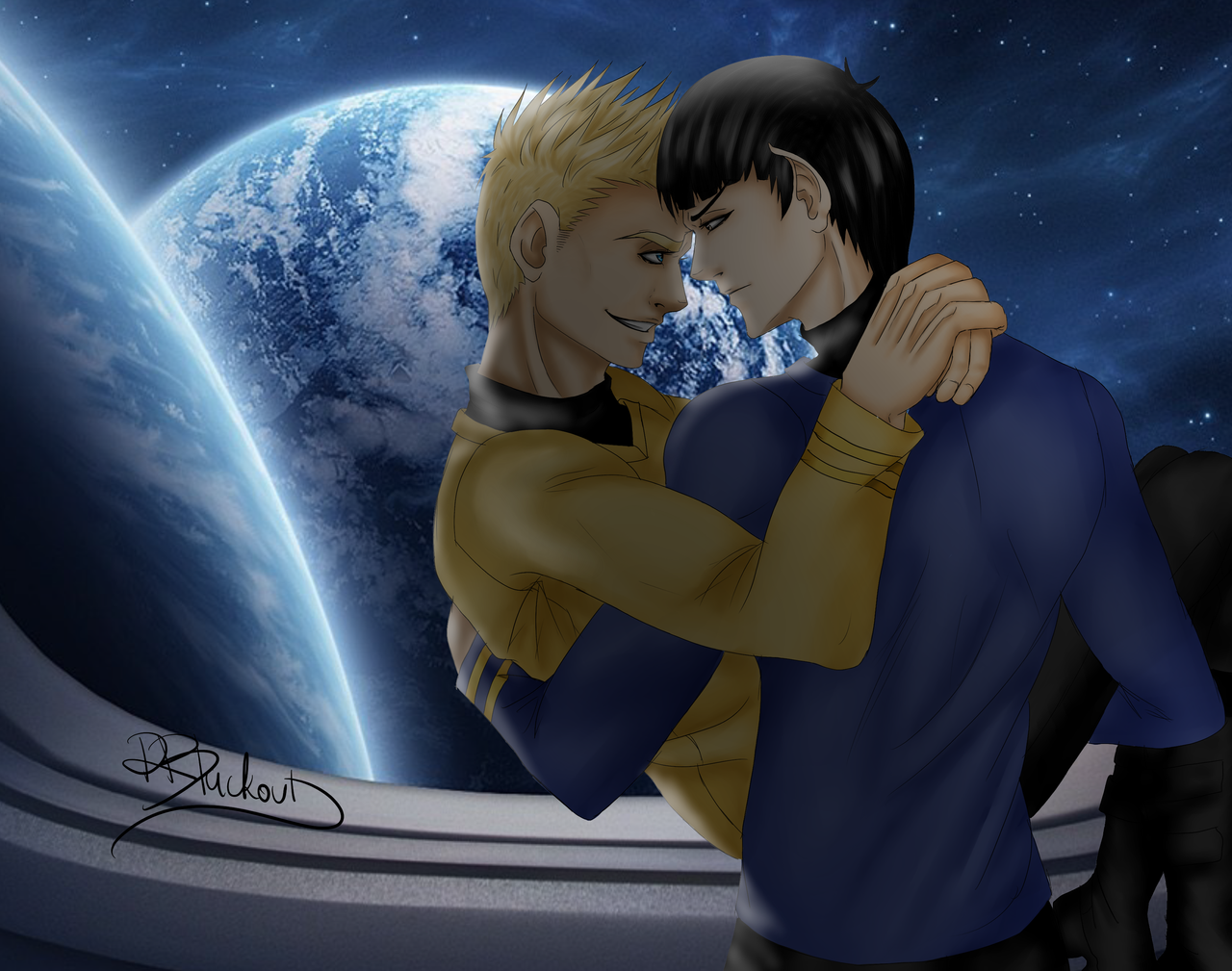 Spock x Kirk- Time For Us by R-Blackout