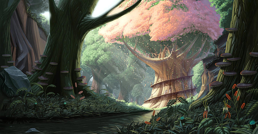 Elf Tree Defense Tree elf by Tetriandoh on DeviantArt