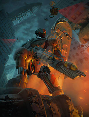Epic robot by Tetriandoh