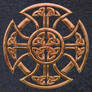 Deep Copper Celtic Cross