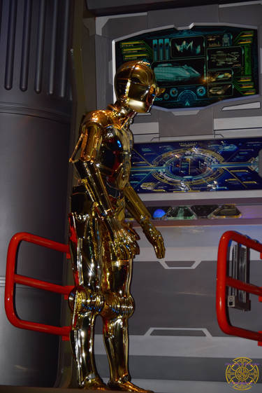 C3PO at Disney Land 38