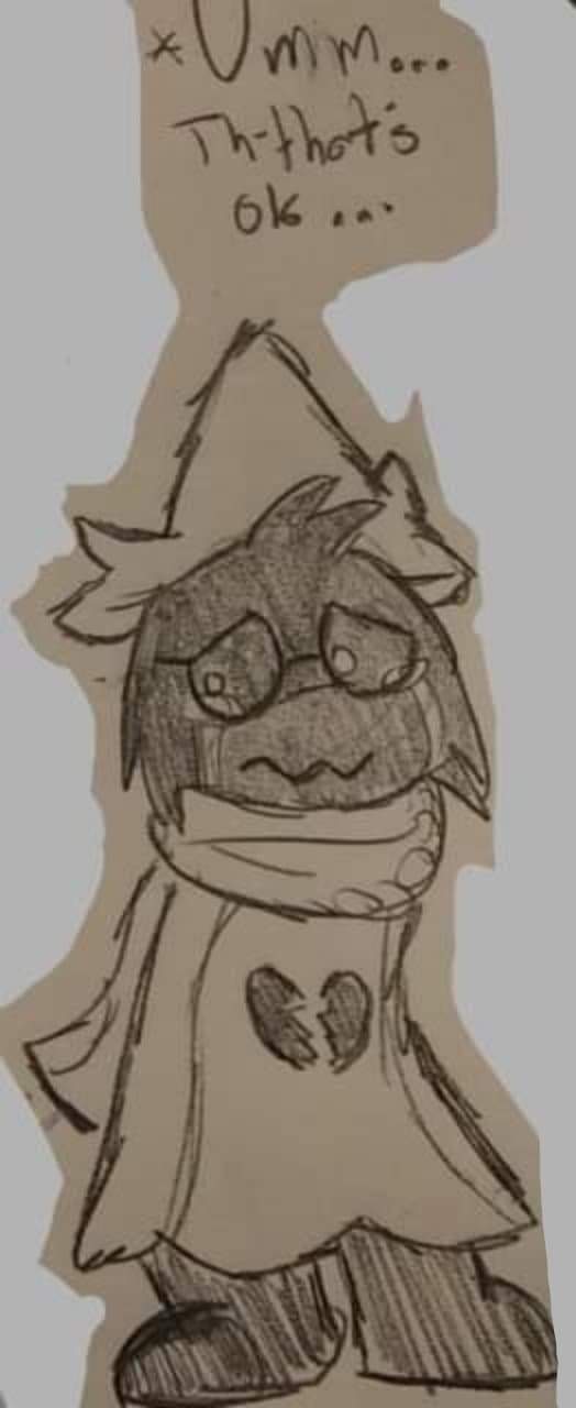 Sad Ralsei by TerranTitanium on DeviantArt