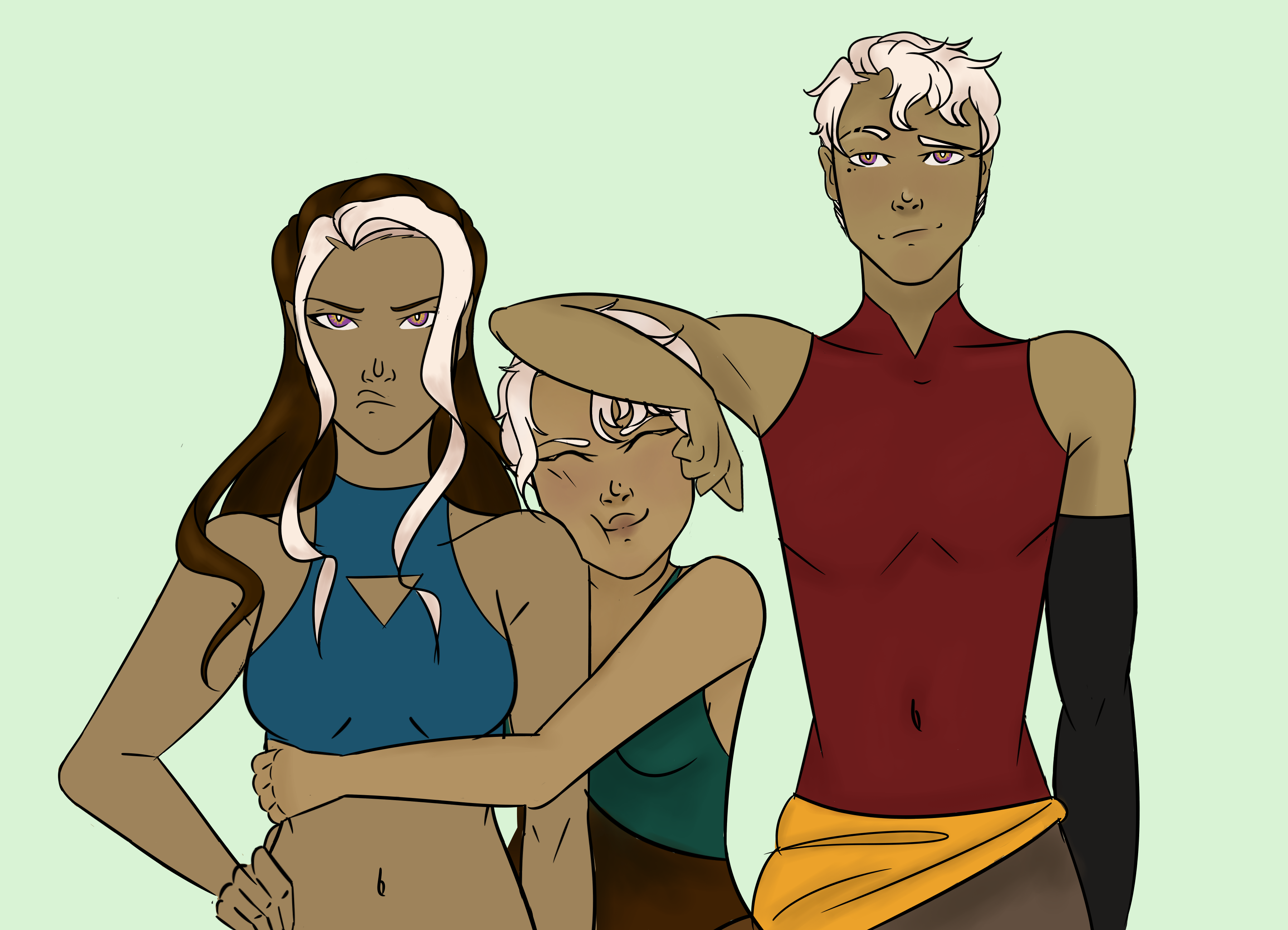 Coloring Siblings