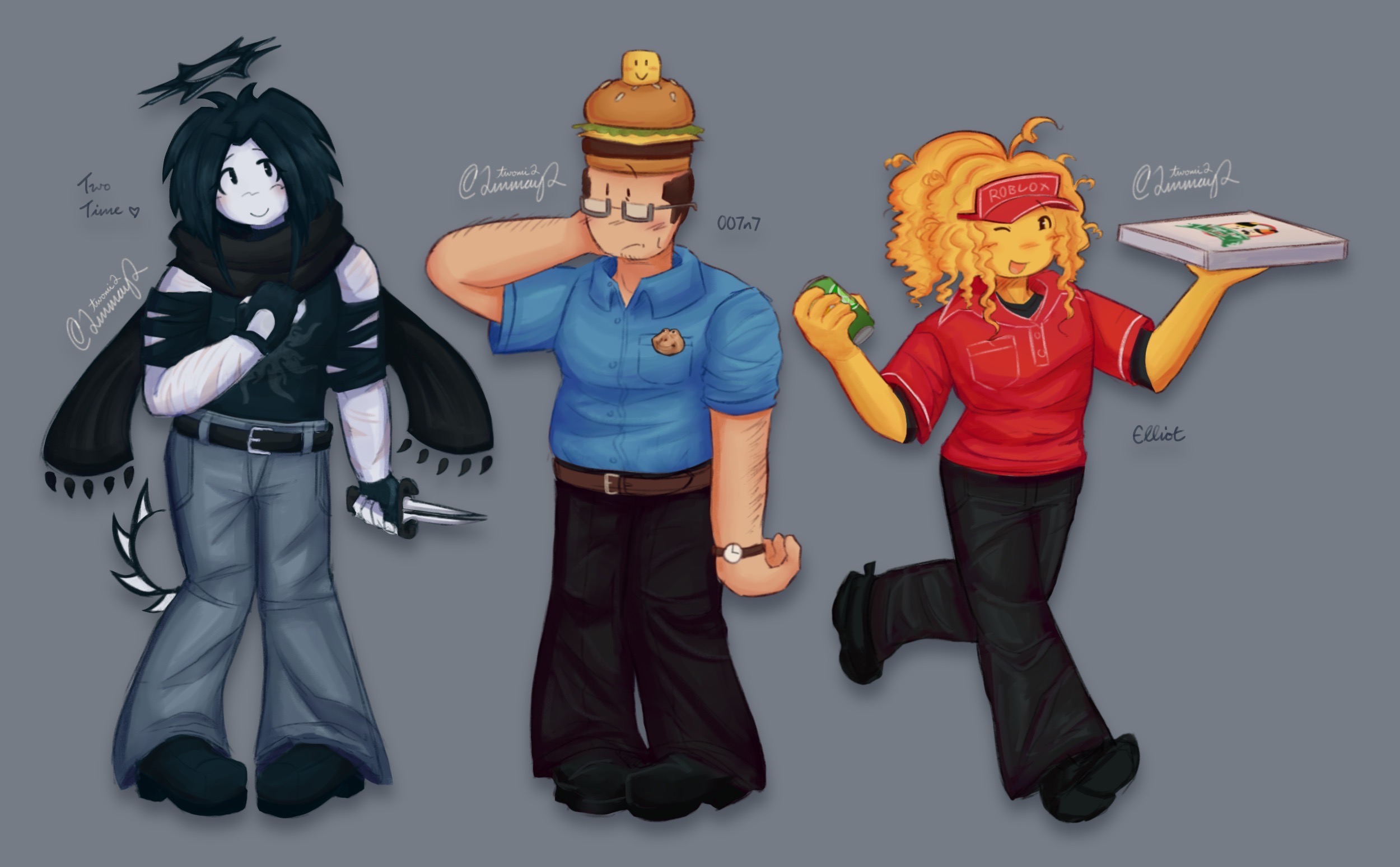 two time 007n7 and elliot forsaken by 2mmay2 on DeviantArt