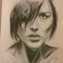 Charcoal drawing