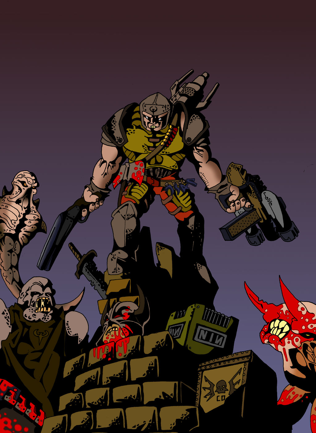 Quake Ranger: Battling the Unspeakable (color) by HerculeDevantrien on ...