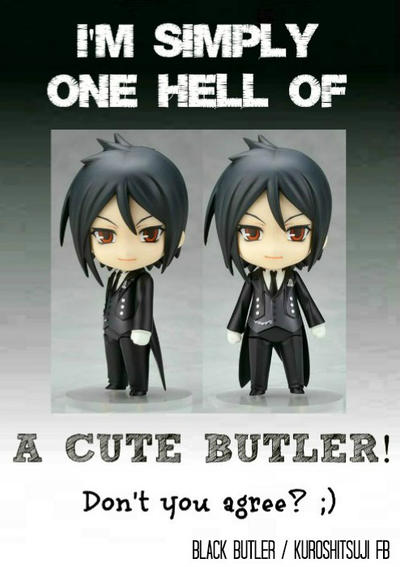Hello Butler One hell of a cute butler! by LionloverCiel on DeviantArt