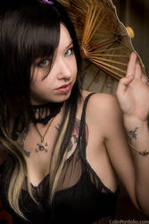 the glance of a girl by ColinPortfolio