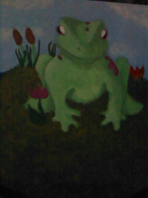 Frog painting