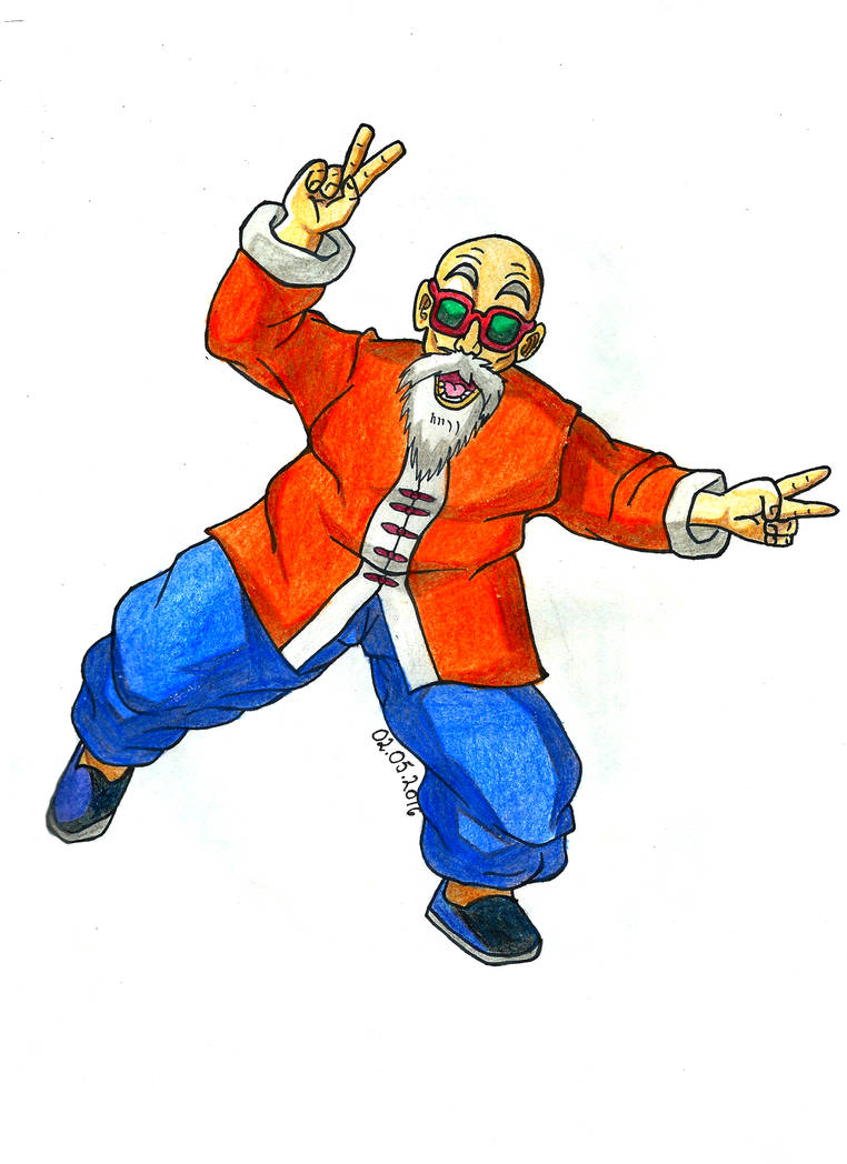 Master Roshi by brunettewithoutsoul on DeviantArt
