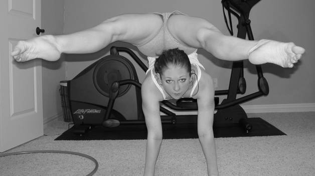 Contortion being by iNfECTeD-eX