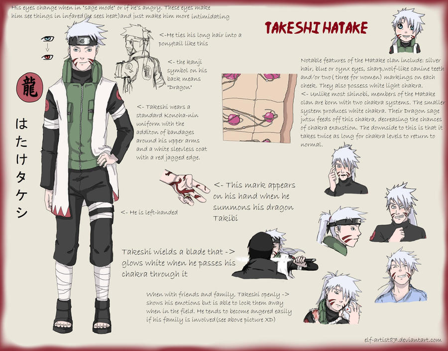 OC Profiles: Takeshi Hatake