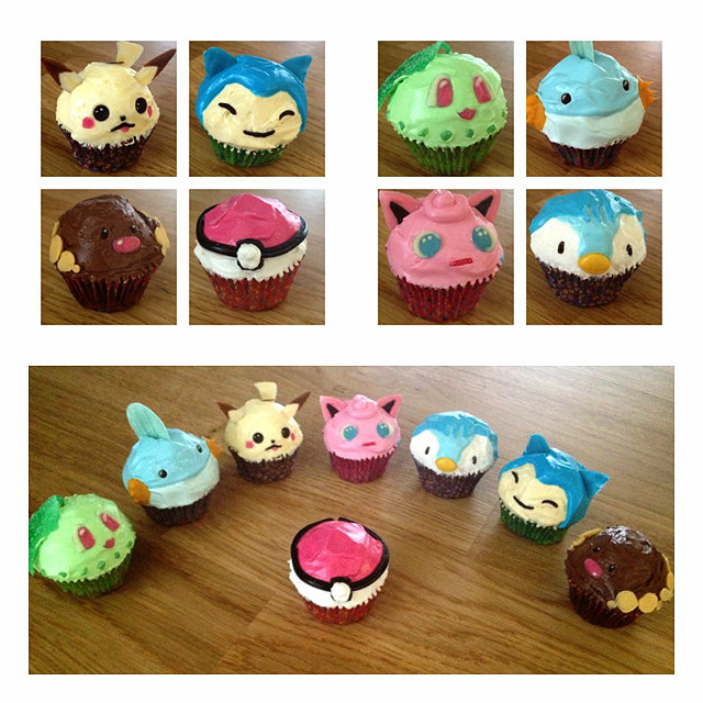 Pokemon cupcakes