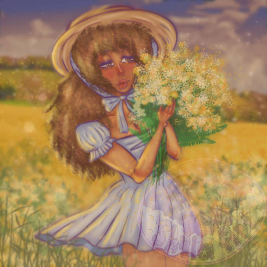 cottagecore flowers by ShylaArt200 on DeviantArt