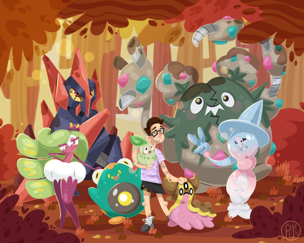 My Pokemon Team by paintingwithpj on DeviantArt