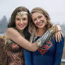 Wonder Woman and Supergirl