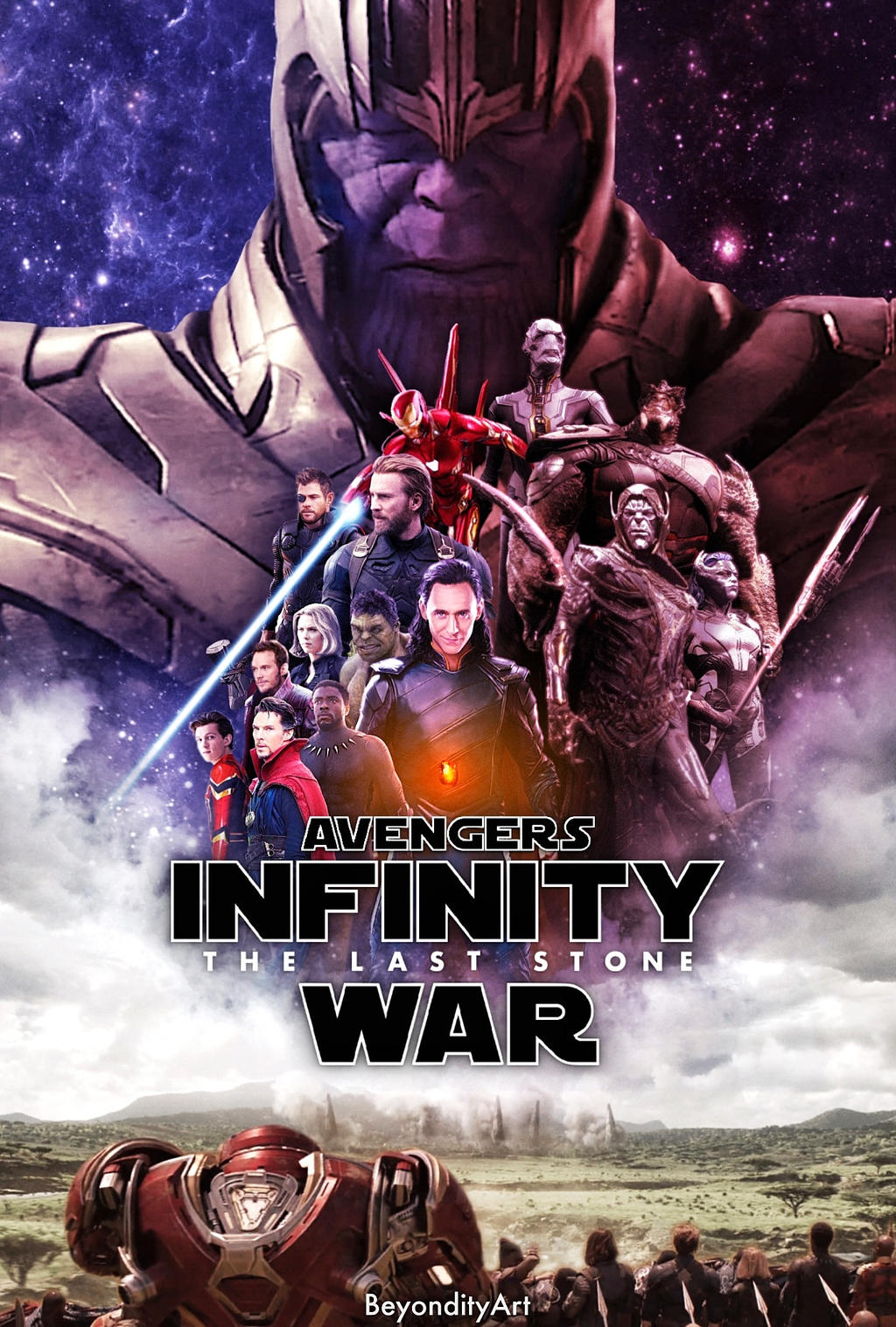 Avengers: Infinity War Poster by BeyondityArt on DeviantArt