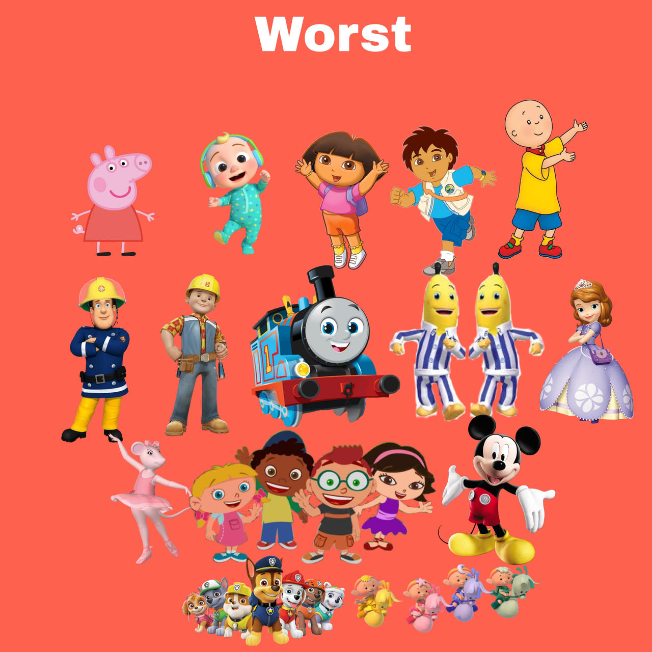 Deviantart Bad Characters My Worst Characters by QuinnAnimations on DeviantArt