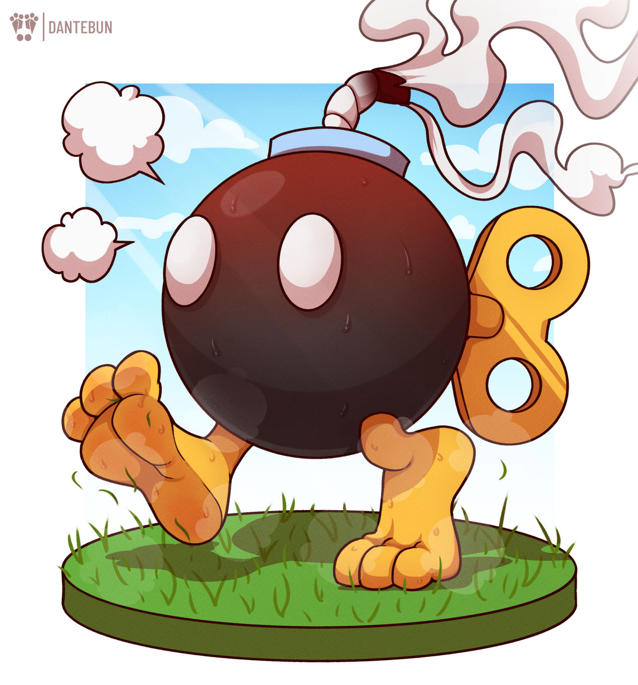 Deviantart Sub Bomb Walking Bomb (Sweat) by ItisDante on DeviantArt