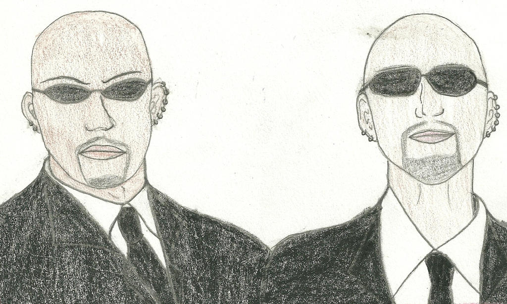 Morgan Rude Doppelgangers: Rude and Morgan by mell0437 on DeviantArt