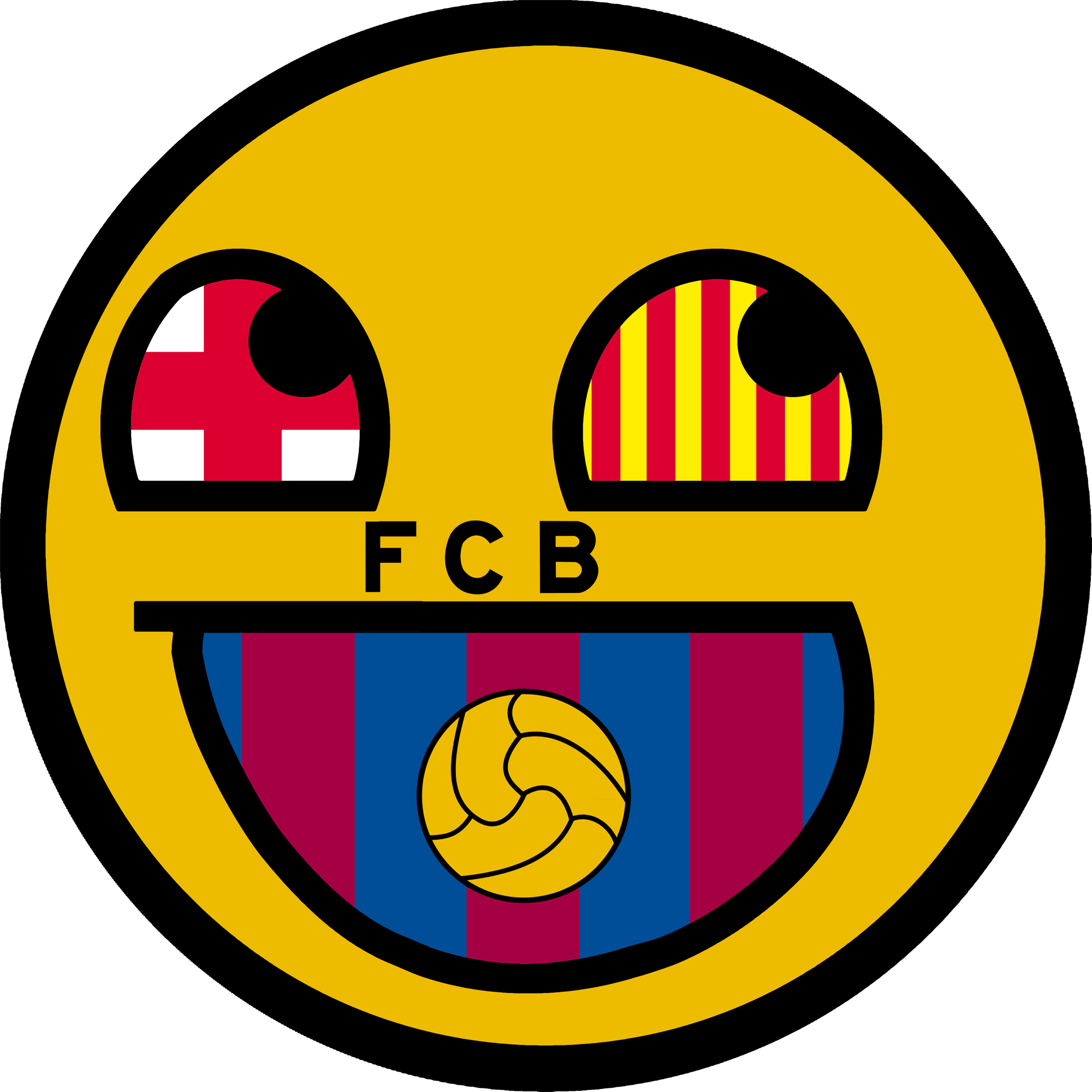 FC Barcelona smiley v1