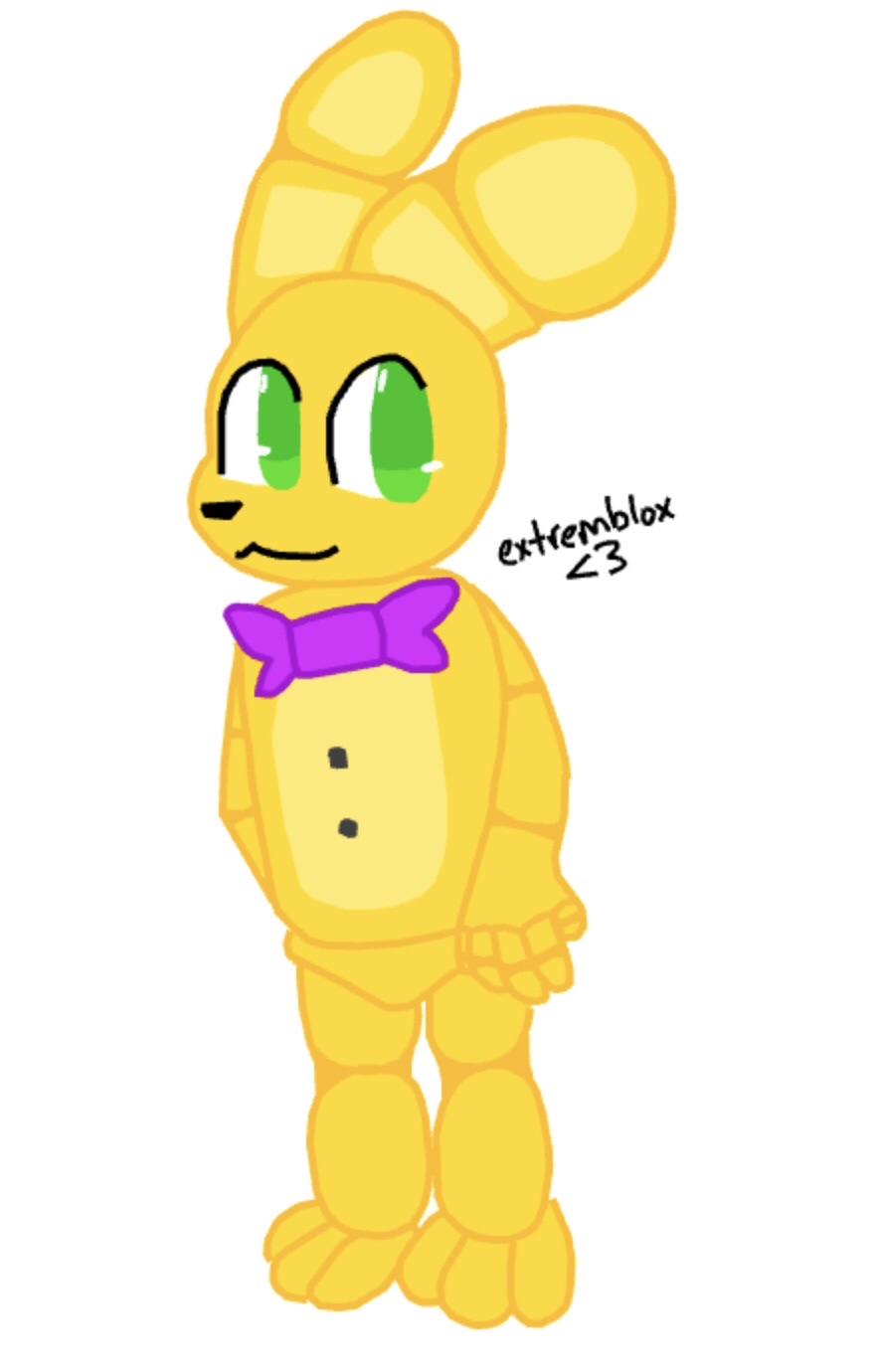 Spring Bonnie from FNAF! by Extremblox on DeviantArt