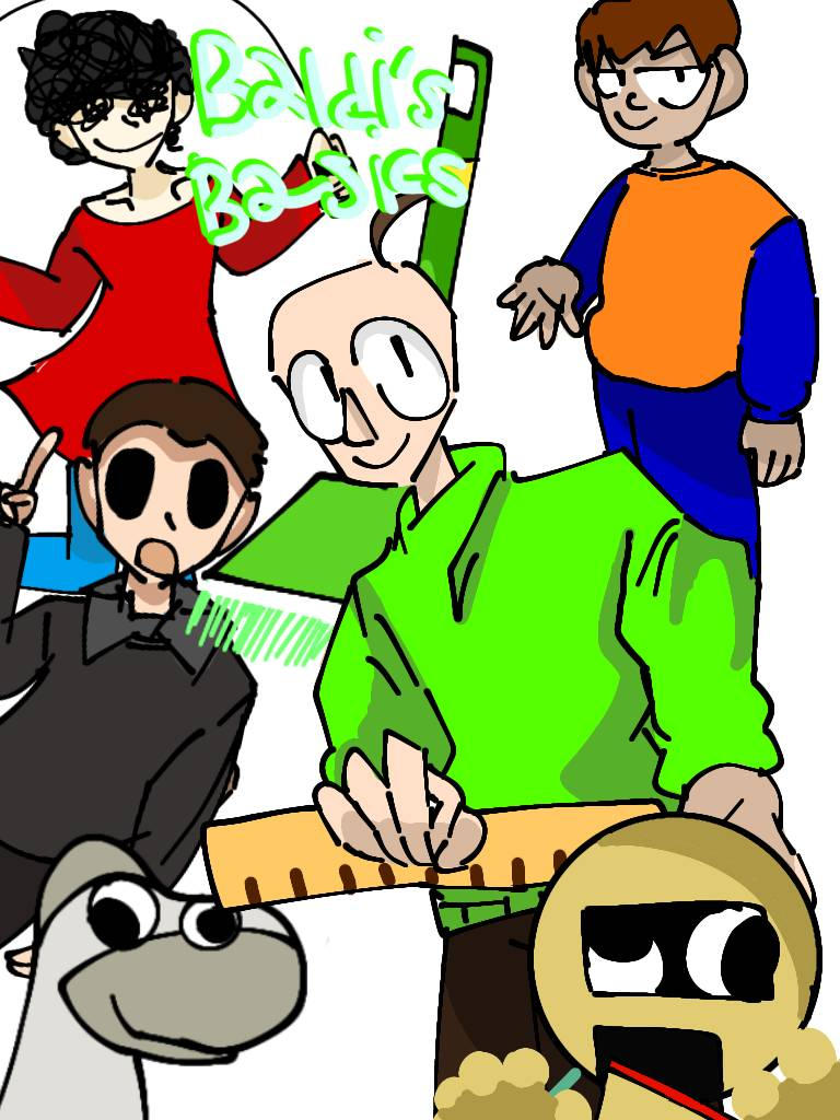 baldi's basics by kunnisXD on DeviantArt