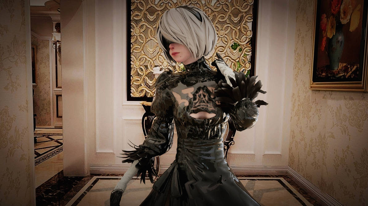 Angry 2b -2B- by Krazyrf on DeviantArt