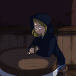 Lily at the Pub by curiousdoodler