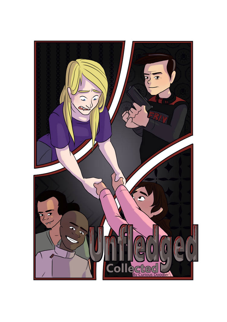 Unfledged Cover Art - Take 1 by curiousdoodler