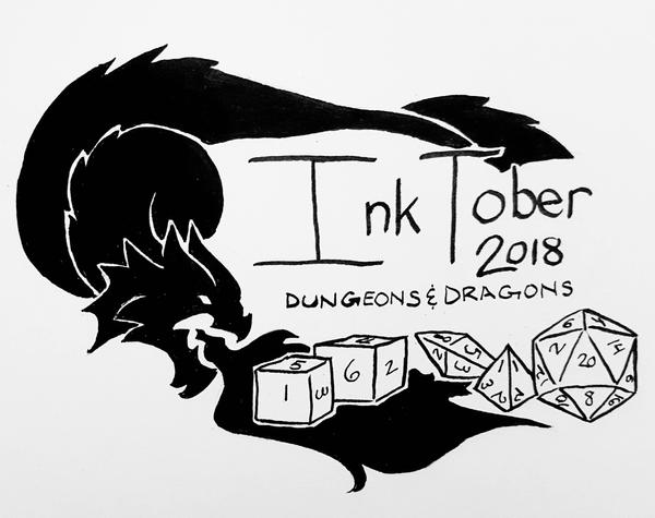 Inktober 2018 by curiousdoodler