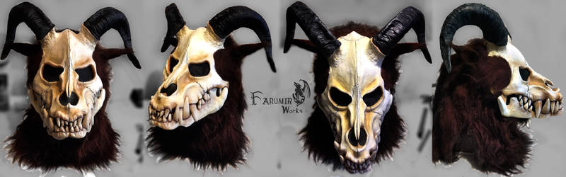 Ram Wendigo mask commission