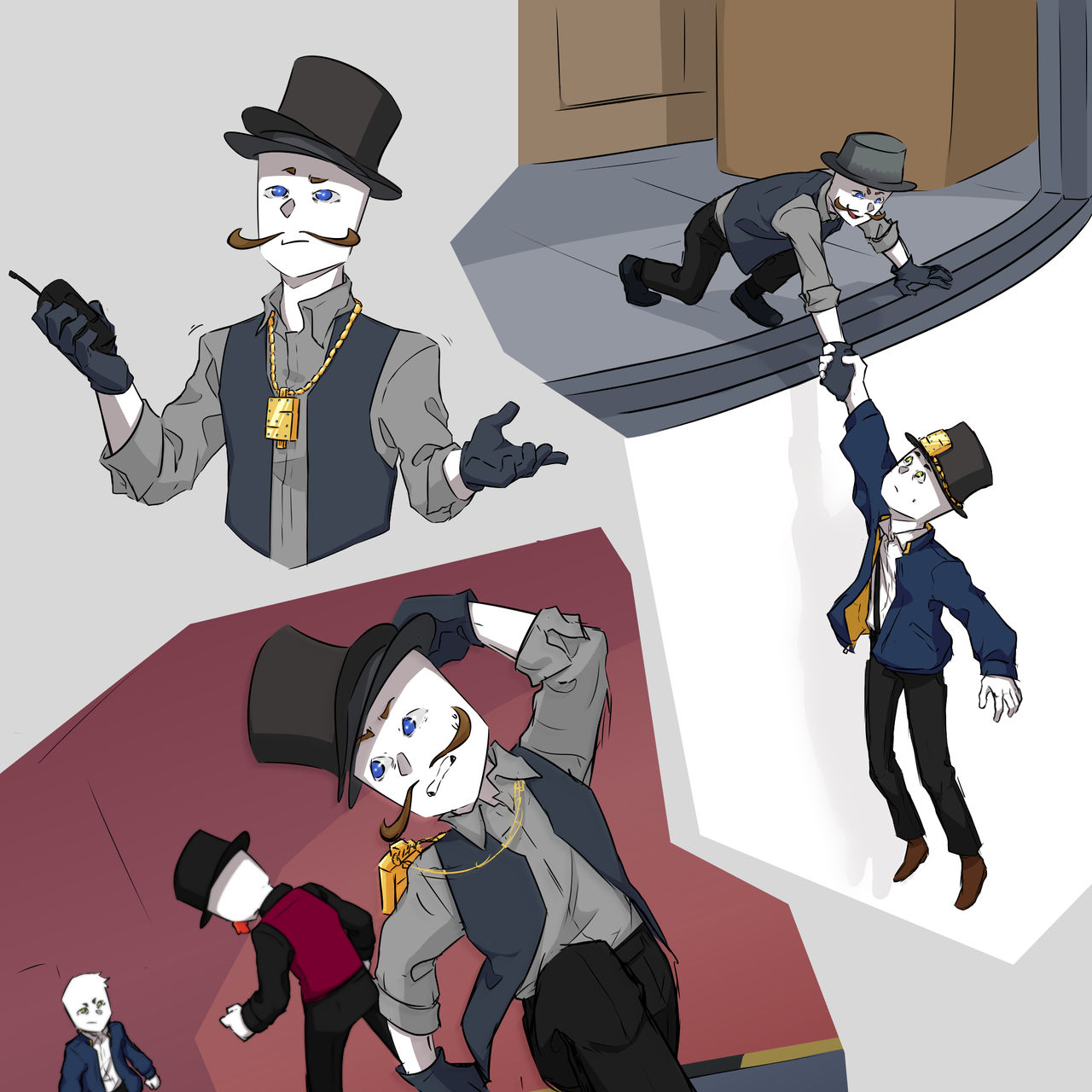 Reg Rhm Reg, RHM n Henry - The Henry Stickmin Collection by SoukouKannazuki on ...