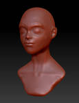 Female Head Speed Sculpt by Magmabolt