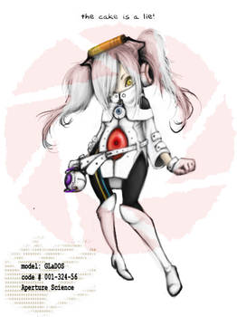 GLaDOS Chibi Gijinka