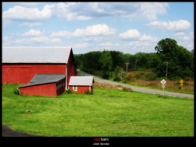 red barn