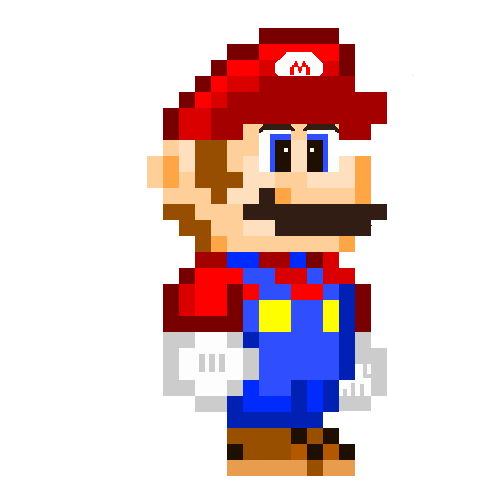 Super Mario Grand Adventure Mario Idle Animation by dmcmusiclover on ...