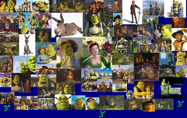 Shrek Rizz Collage Shrek Collage by CatGal15 on DeviantArt
