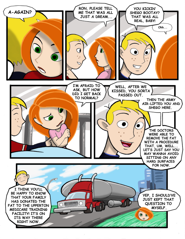 Kim Possible Weight Gain Comic
