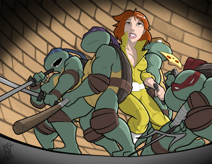 Mutant Ninja Turtle Teenagers