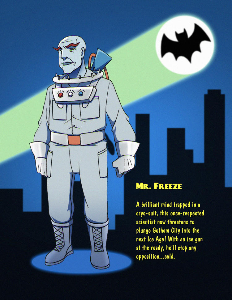 Batman 1966 - Mr. Freeze by SeriojaInc on DeviantArt