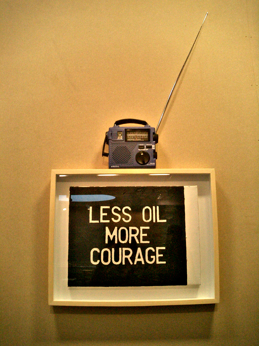 Less Oil, More Courage